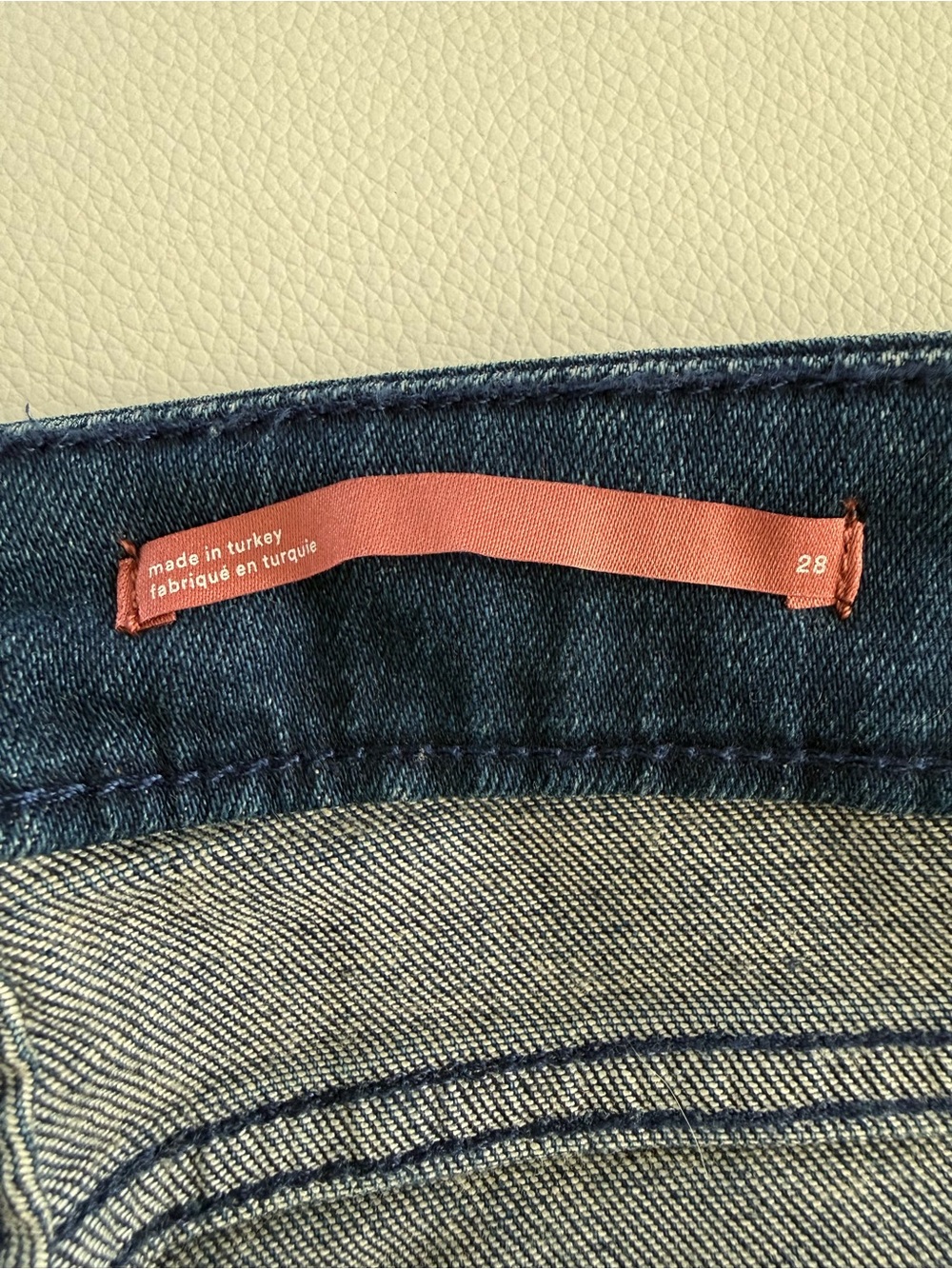 Pilcro Dark Blue Denim Flare Jeans 28 - Picture 6 of 6